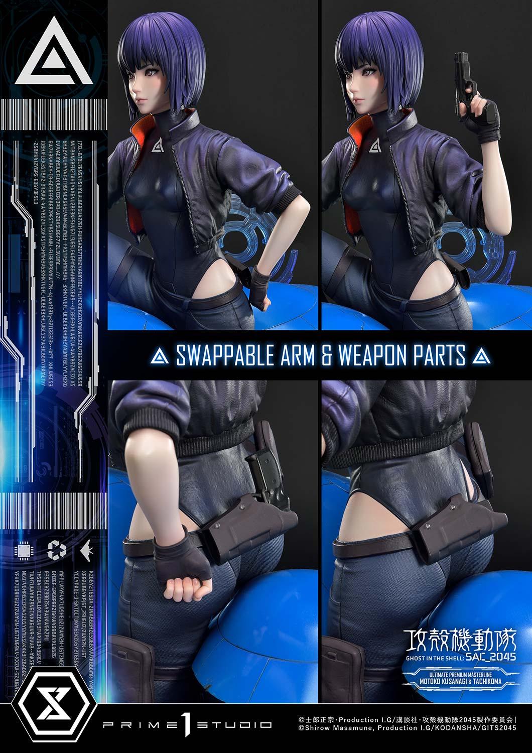 Ghost in the Shell: SAC_2045 Motoko Kusanagi & Tachikoma image 8