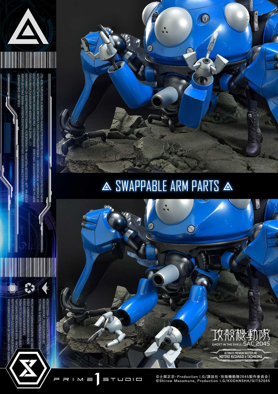 Ghost in the Shell: SAC_2045 Motoko Kusanagi & Tachikoma image 9