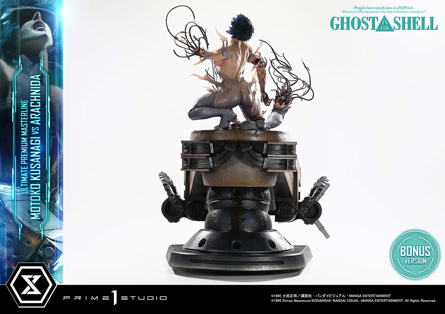 Motoko Kusanagi VS Arachnida image 10