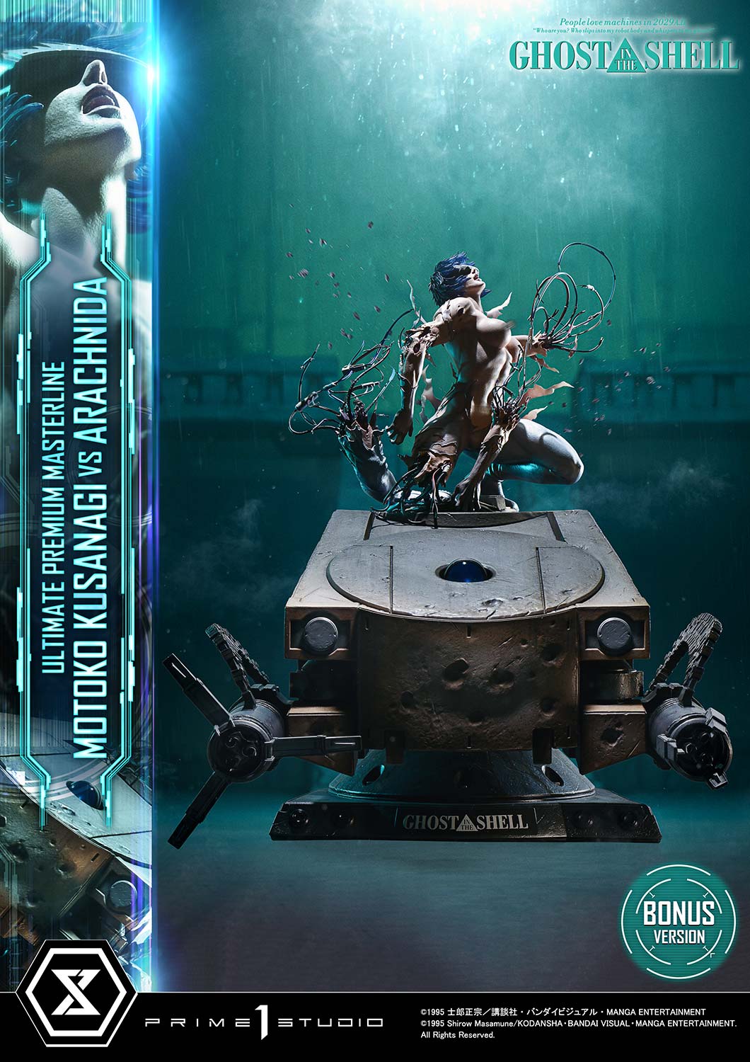 Motoko Kusanagi VS Arachnida image 3
