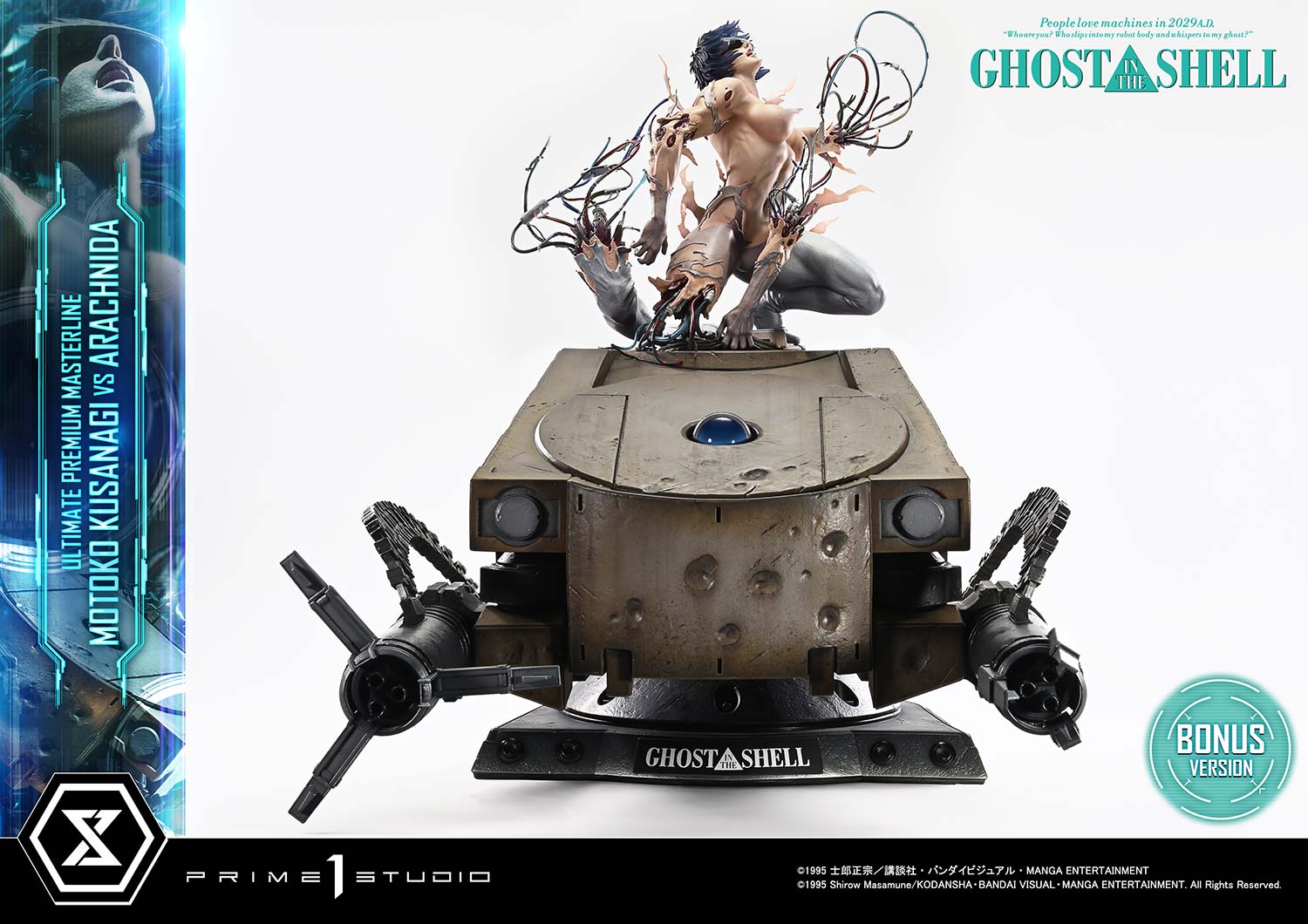 Motoko Kusanagi VS Arachnida image 9