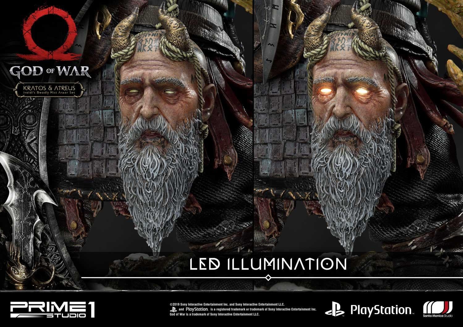 Kratos & Atreus Ivaldi's Deadly Mist Armor Set Deluxe Version image 10