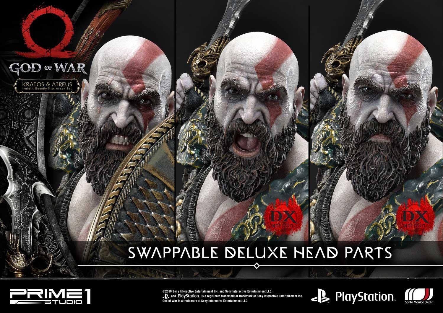 Kratos & Atreus Ivaldi's Deadly Mist Armor Set Deluxe Version image 3
