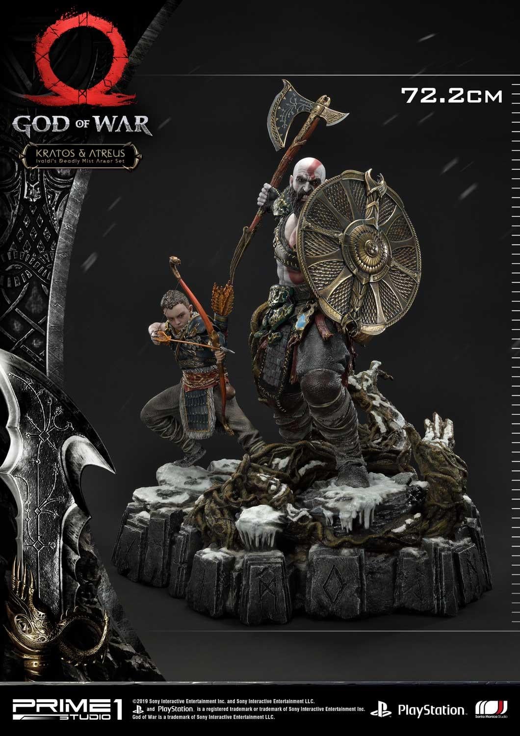 Kratos & Atreus Ivaldi's Deadly Mist Armor Set Deluxe Version image 5