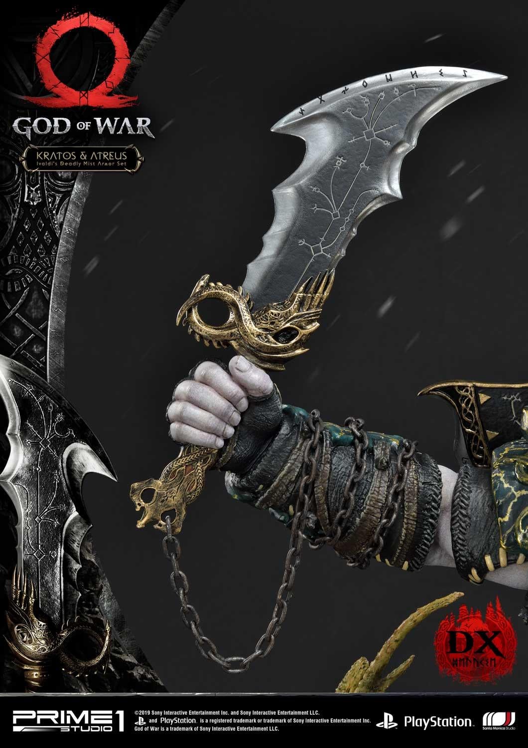 Kratos & Atreus Ivaldi's Deadly Mist Armor Set Deluxe Version image 9