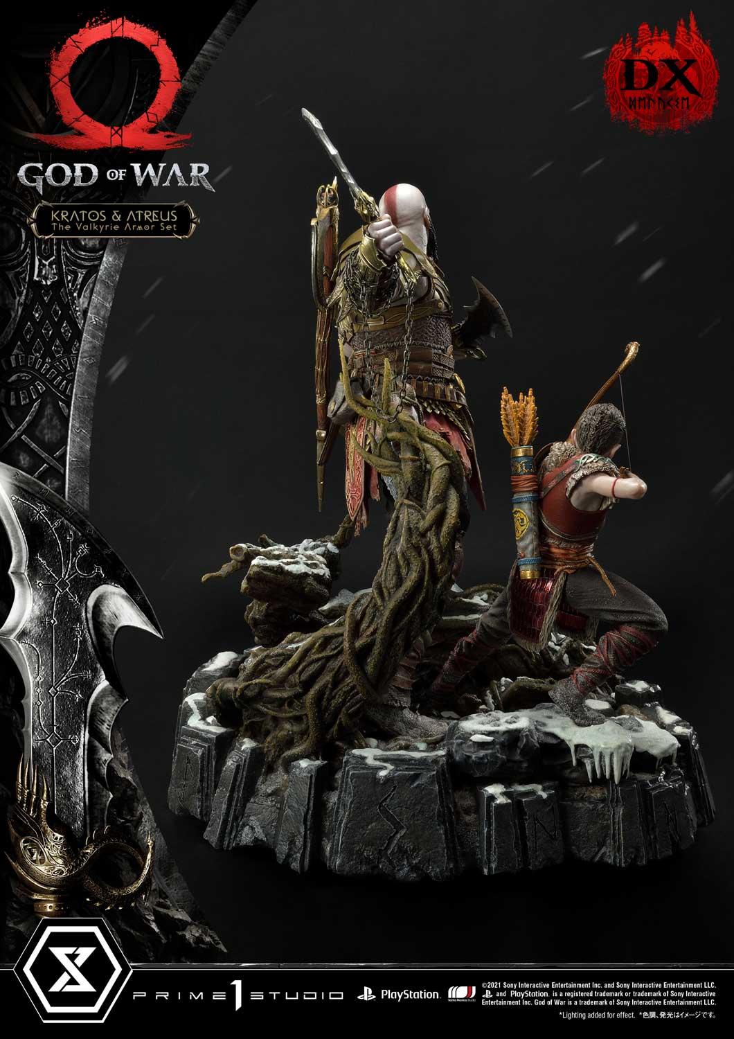 Kratos & Atreus The Valkyrie Armor Set Deluxe Version image 10