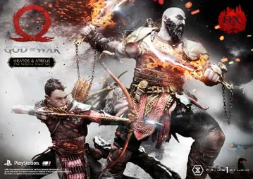 Kratos & Atreus The Valkyrie Armor Set Deluxe Version