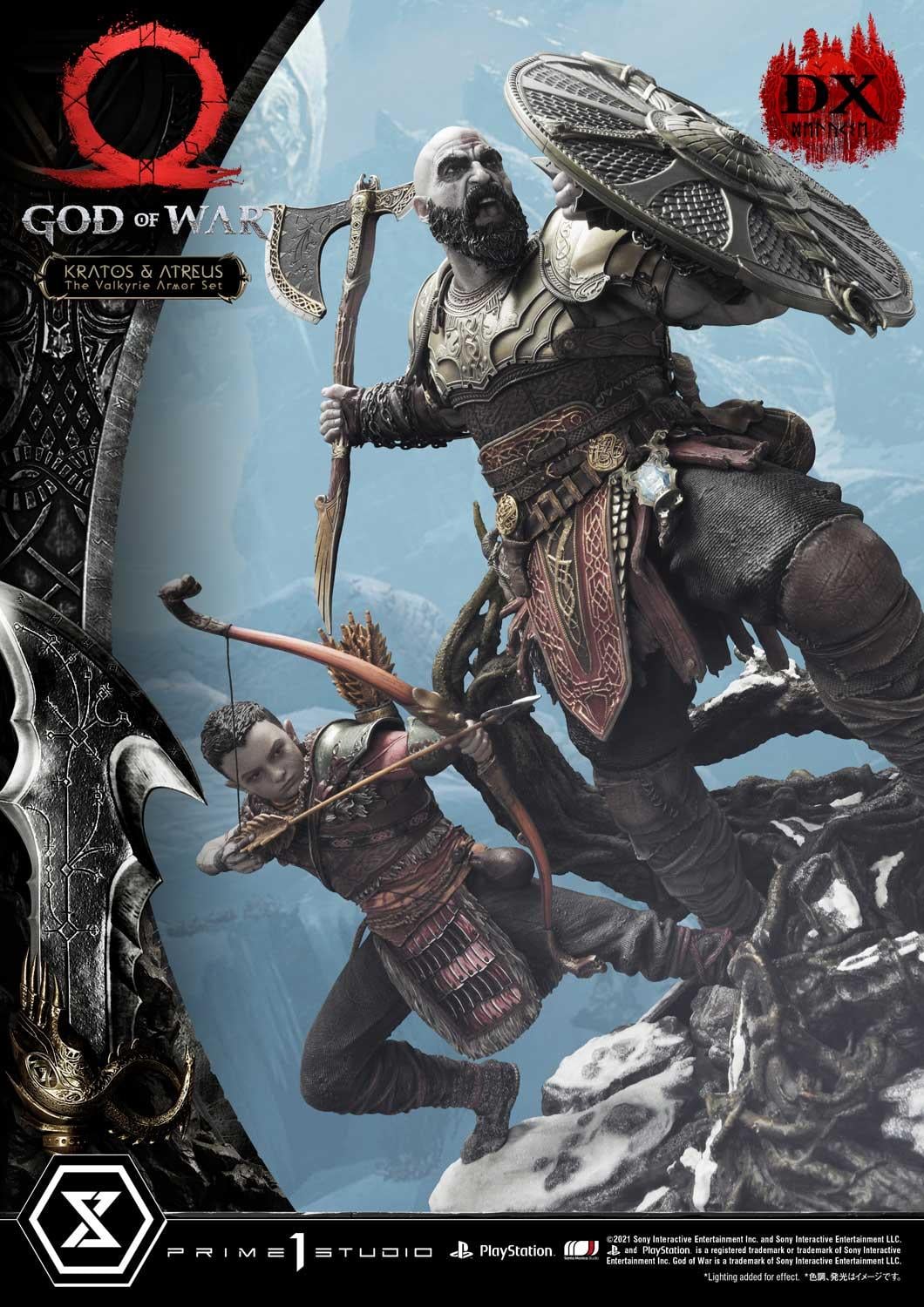 Kratos & Atreus The Valkyrie Armor Set Deluxe Version image 3