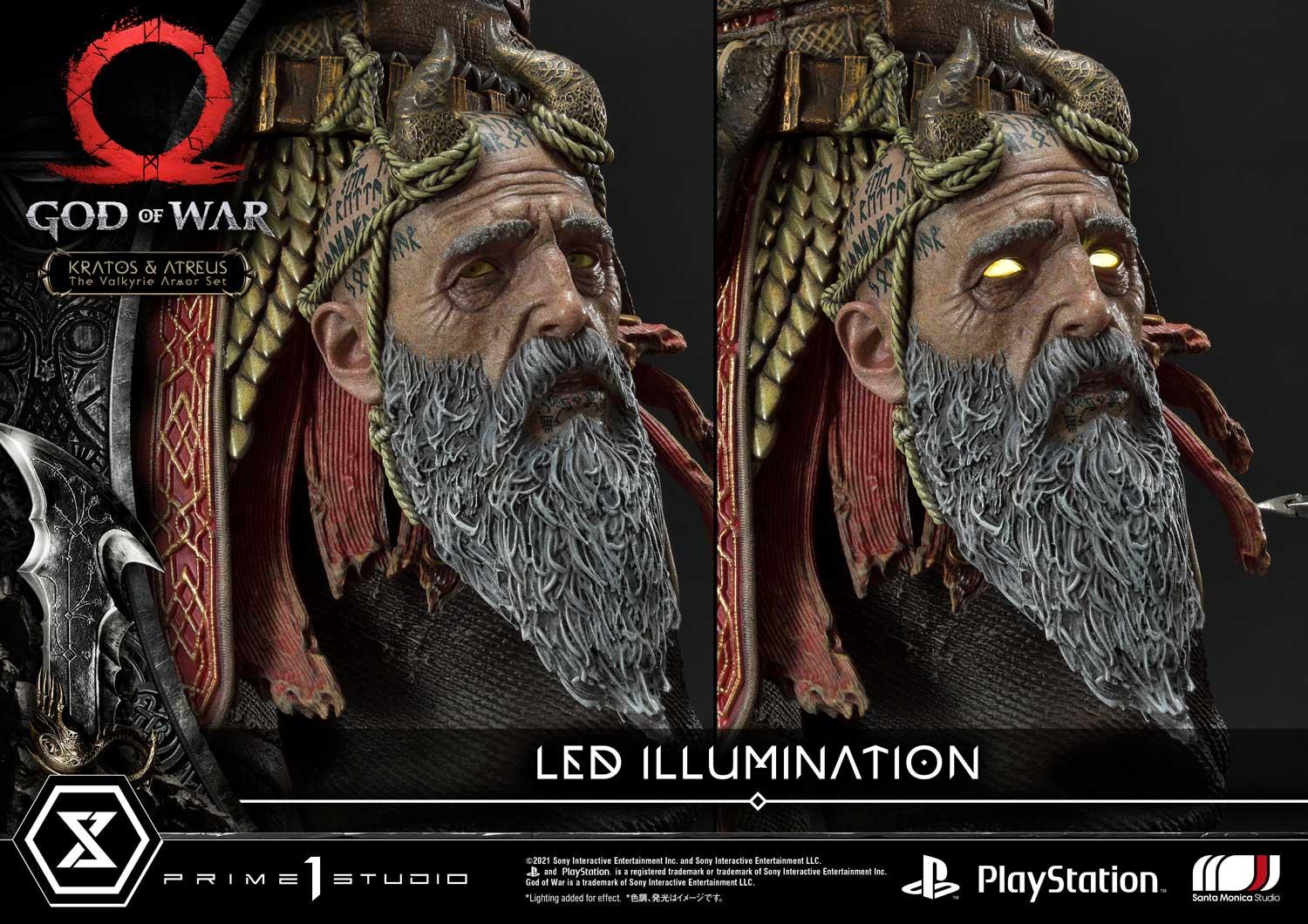 Kratos & Atreus The Valkyrie Armor Set Deluxe Version image 5