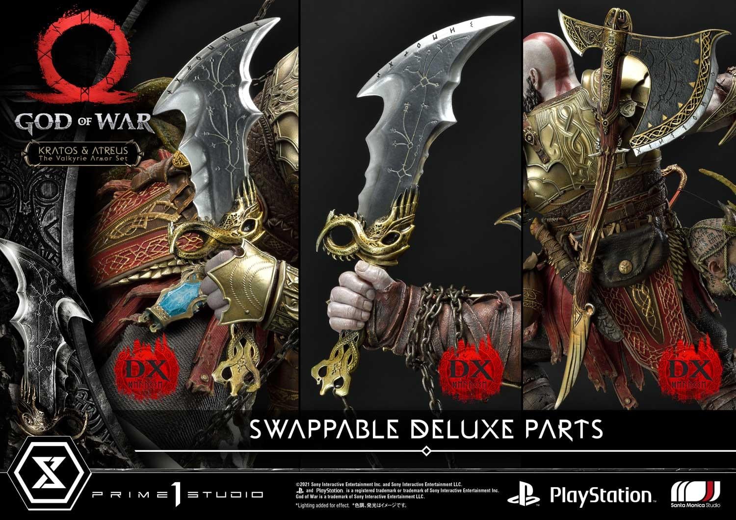 Kratos & Atreus The Valkyrie Armor Set Deluxe Version image 7