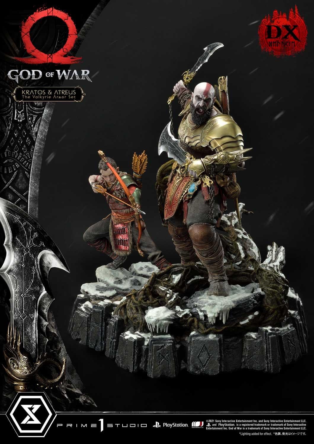Kratos & Atreus The Valkyrie Armor Set Deluxe Version image 8