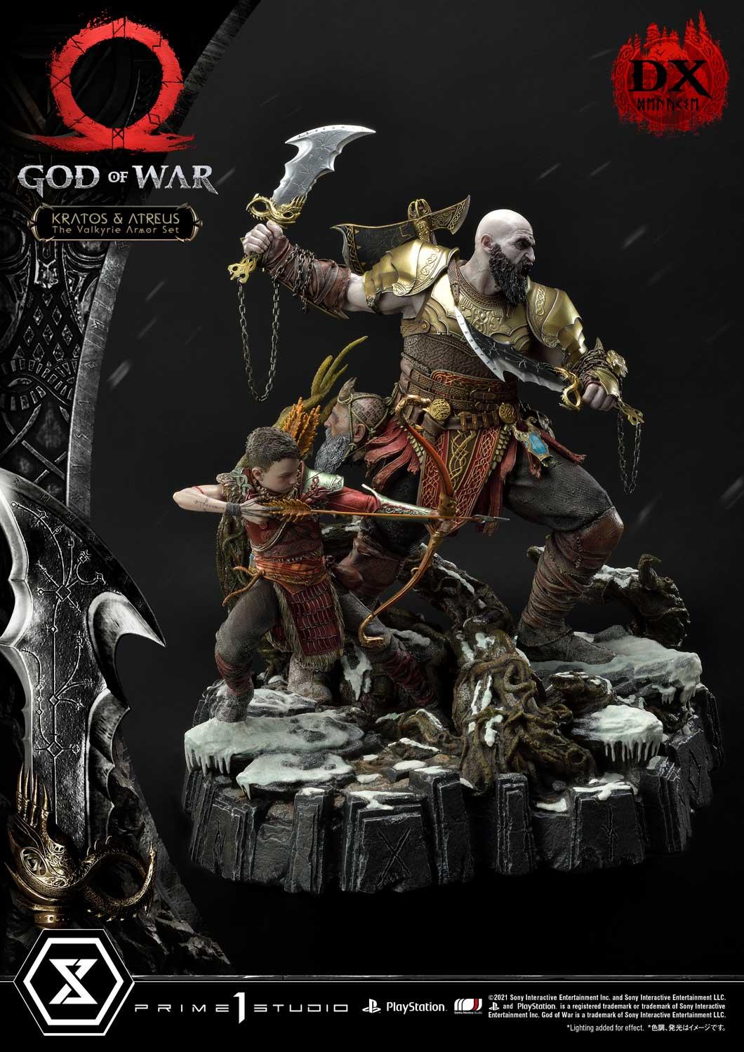 Kratos & Atreus The Valkyrie Armor Set Deluxe Version image 9