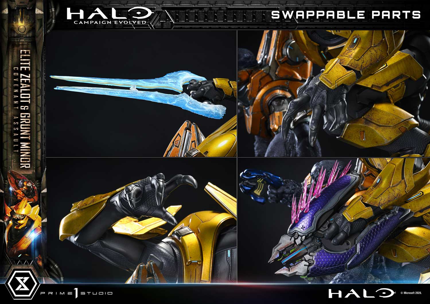 Halo: Campaign Evolved Elite Zealot & Grunt Minor: Covenant Assault image 9
