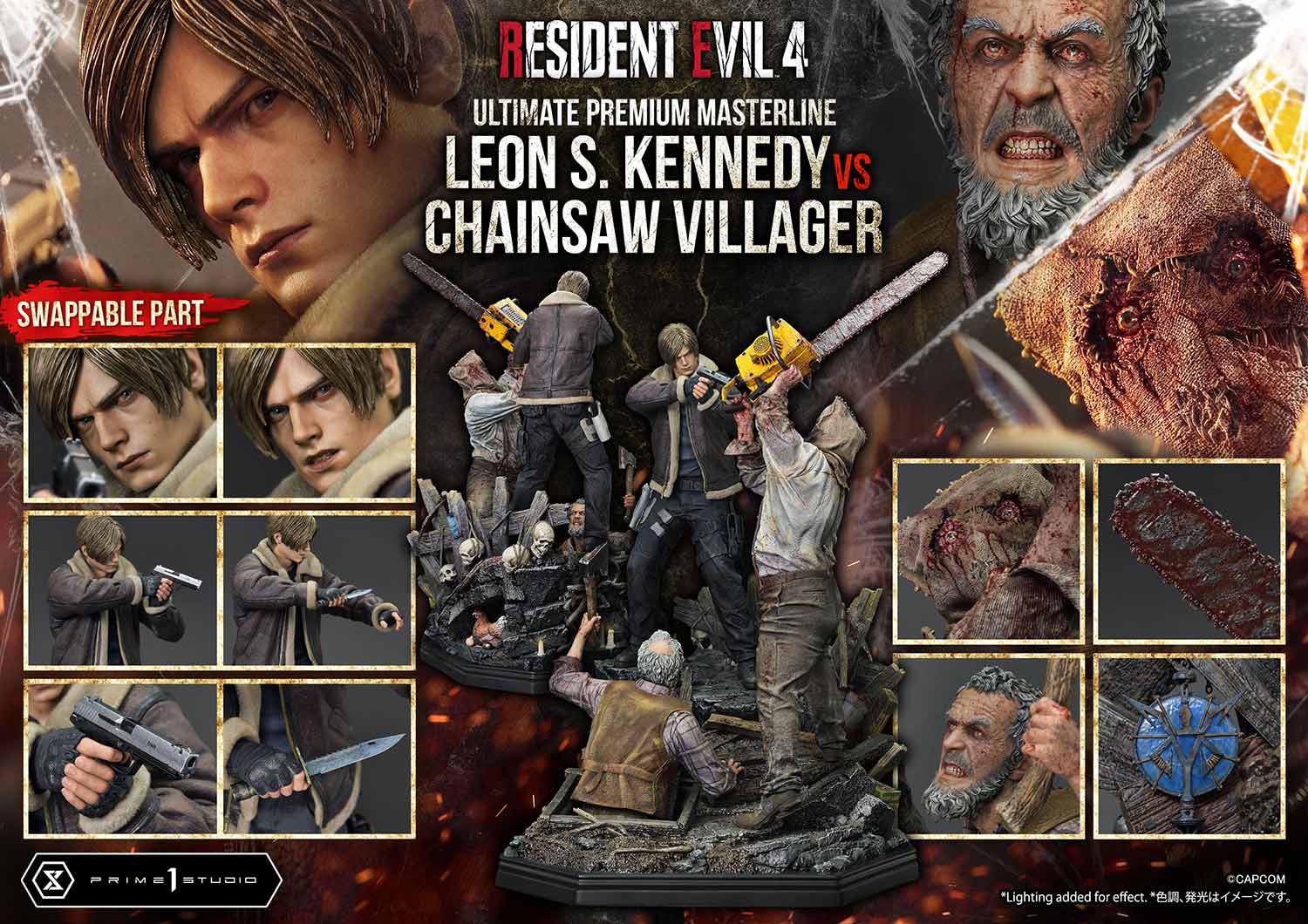 4 Leon S. Kennedy versus Chainsaw Villager image 10