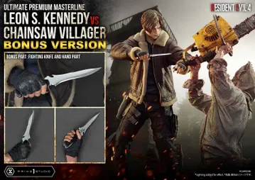 4 Leon S. Kennedy versus Chainsaw Villager