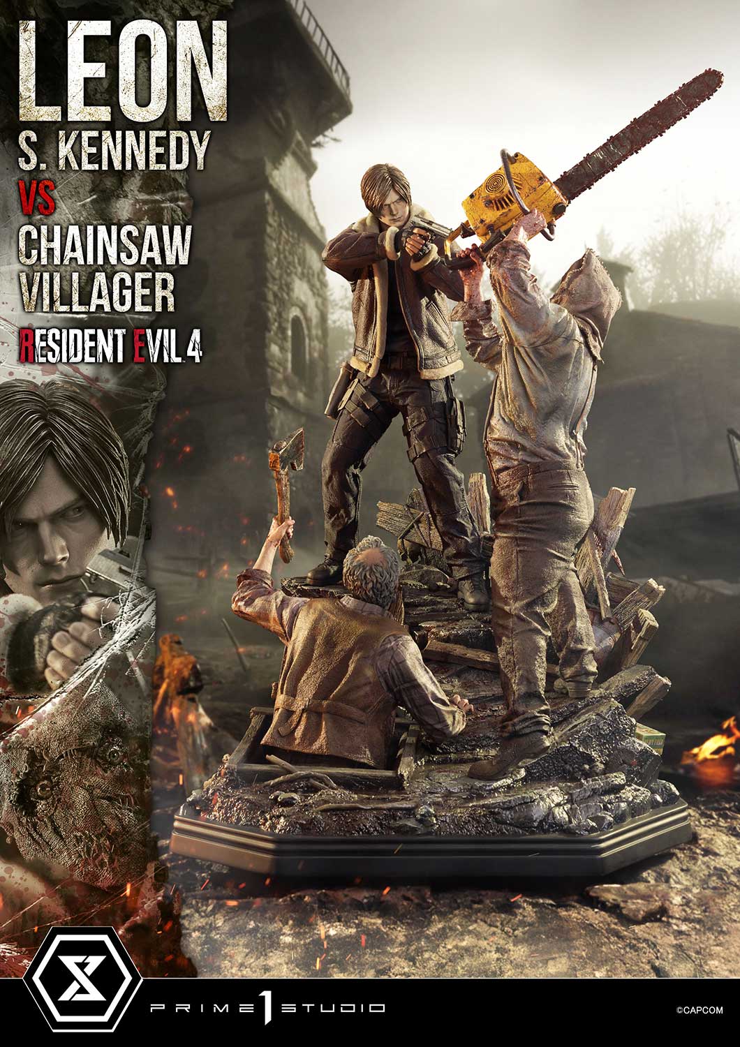 4 Leon S. Kennedy versus Chainsaw Villager image 5