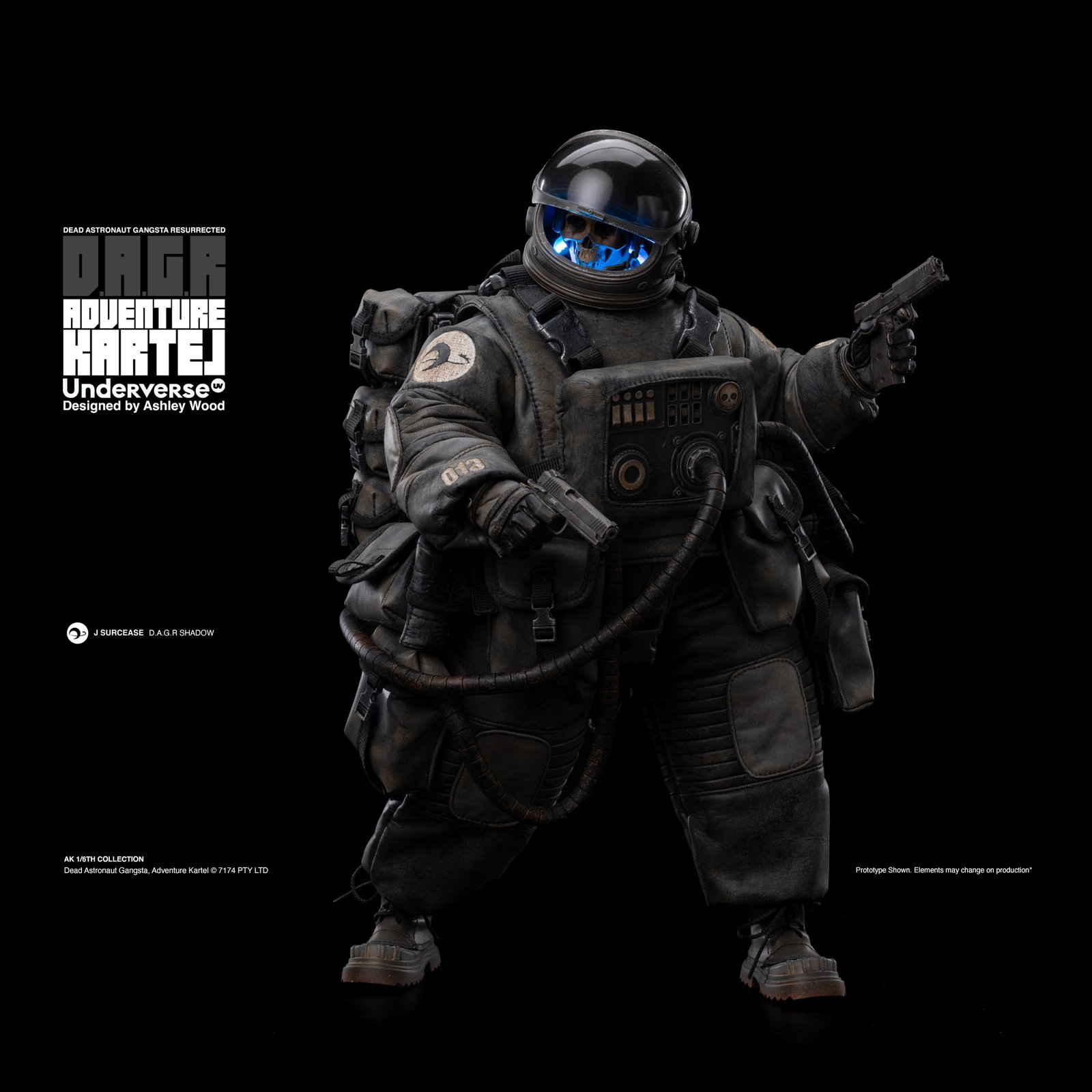 D.A.G.R SHADOW DEAD ASTRONAUT GANGSTA RESURRECTED image 2