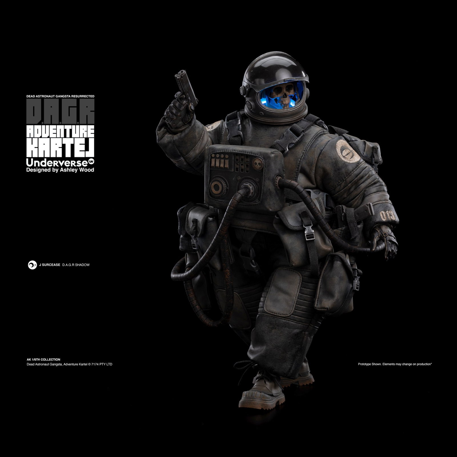 D.A.G.R SHADOW DEAD ASTRONAUT GANGSTA RESURRECTED image 3