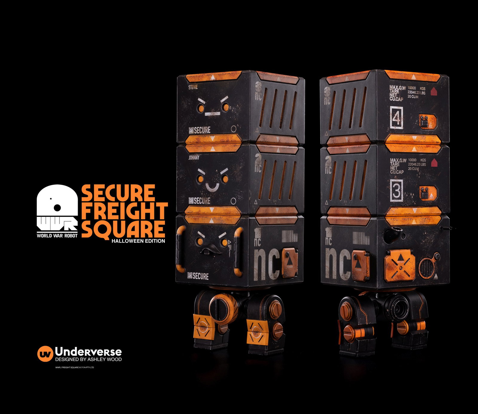 SECURE FREIGHT SQUARE HALLOWEEN LTD EDITION image 2