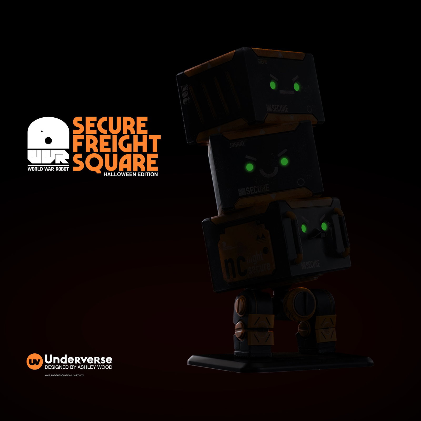 SECURE FREIGHT SQUARE HALLOWEEN LTD EDITION image 5