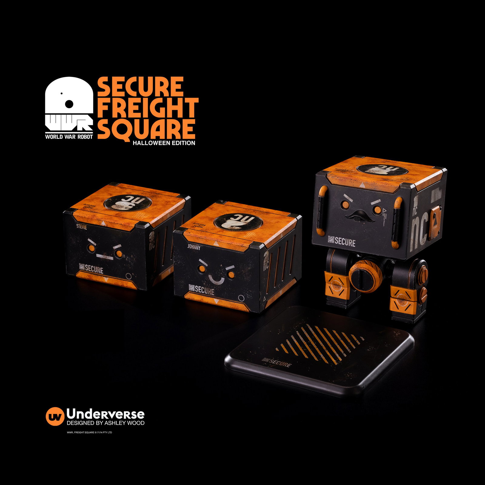 SECURE FREIGHT SQUARE HALLOWEEN LTD EDITION image 8