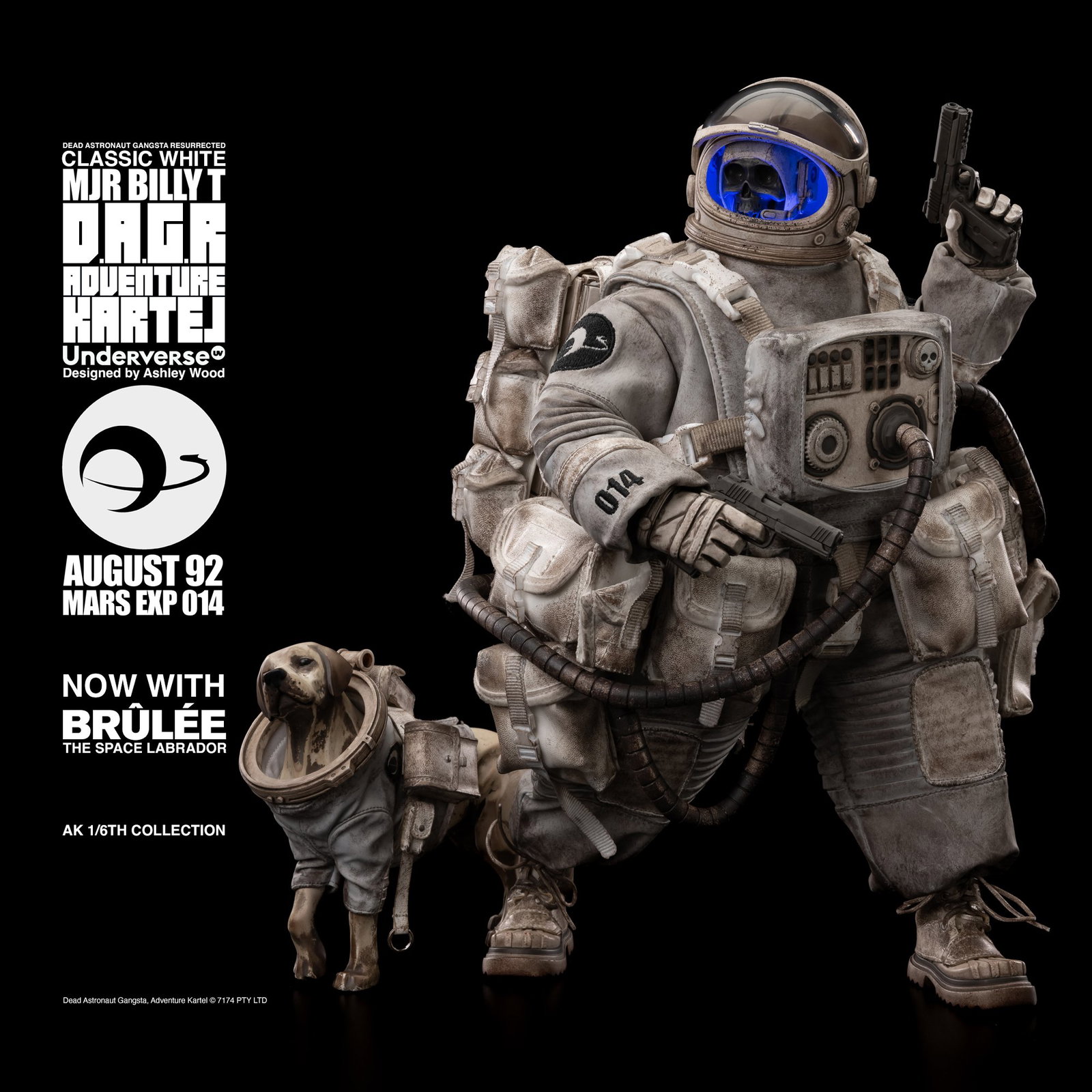 PRE-MADE EDITION CLASSIC WHITE D.A.G.R MJR BILLY T image 10