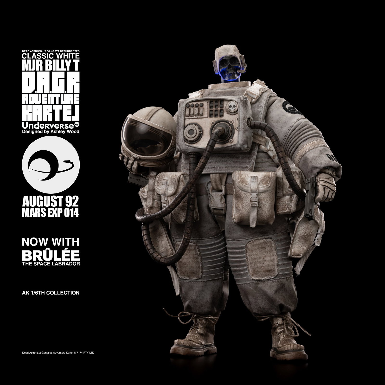 PRE-MADE EDITION CLASSIC WHITE D.A.G.R MJR BILLY T image 5