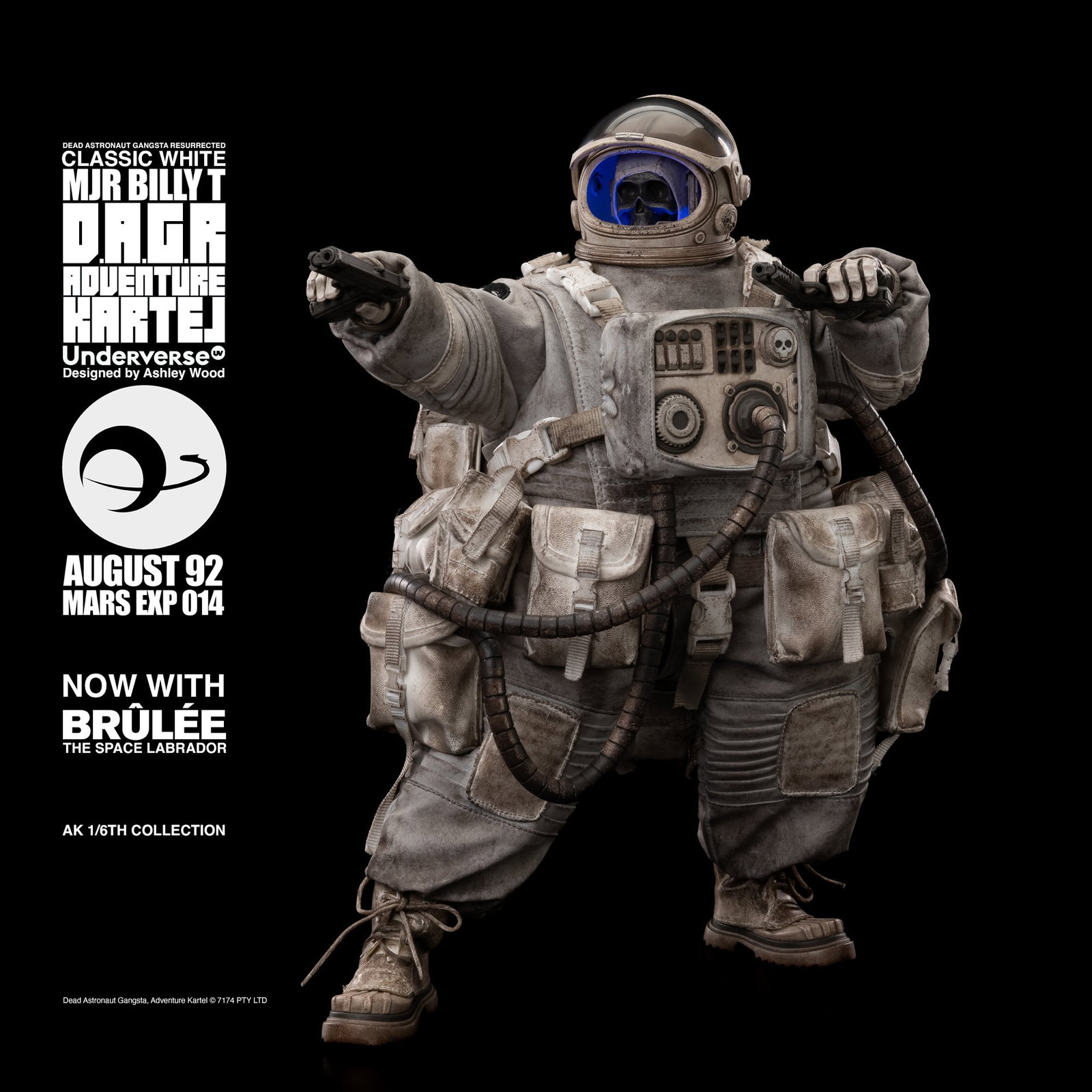 PRE-MADE EDITION CLASSIC WHITE D.A.G.R MJR BILLY T image 6