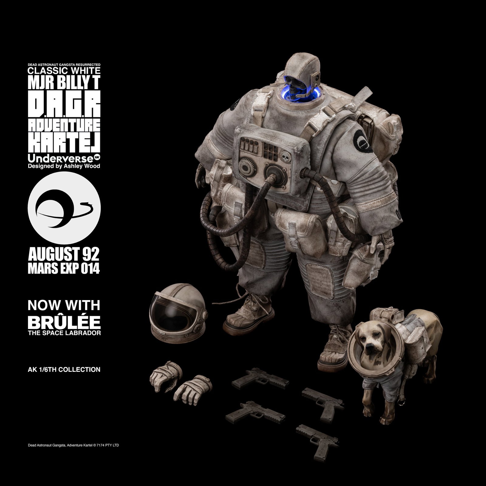 PRE-MADE EDITION CLASSIC WHITE D.A.G.R MJR BILLY T image 8