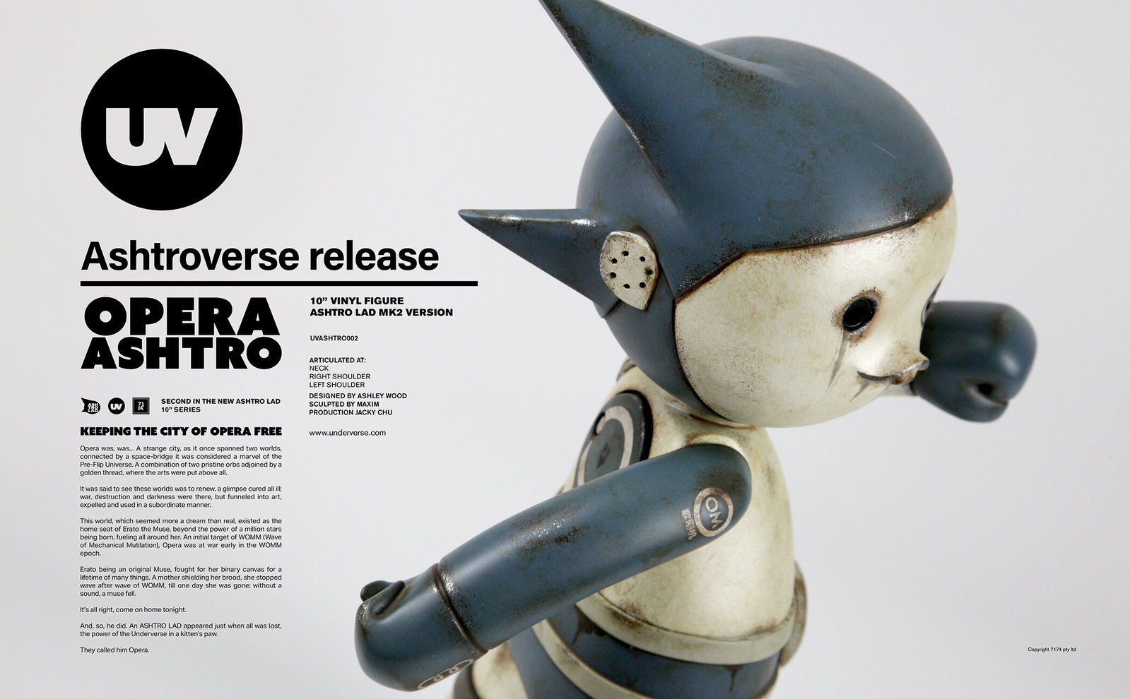 OPERA ASHTRO LAD 10" Vinyl Figure image 2