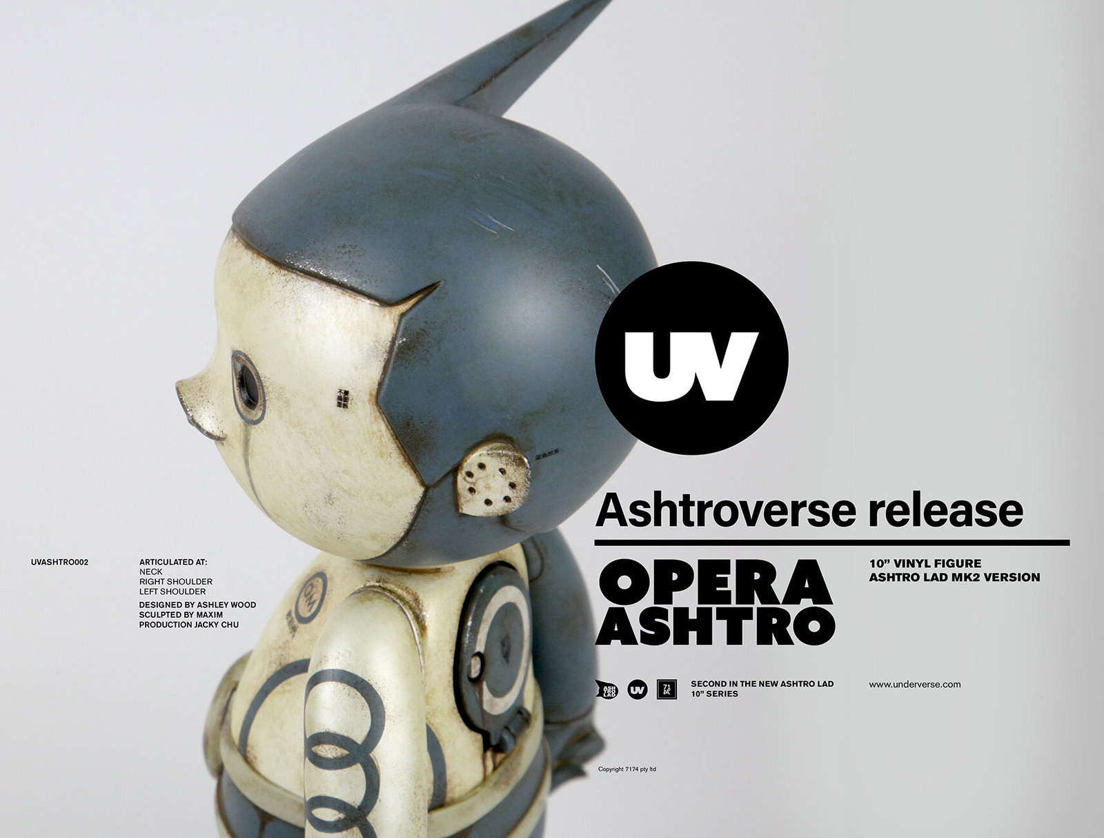 OPERA ASHTRO LAD 10" Vinyl Figure image 4