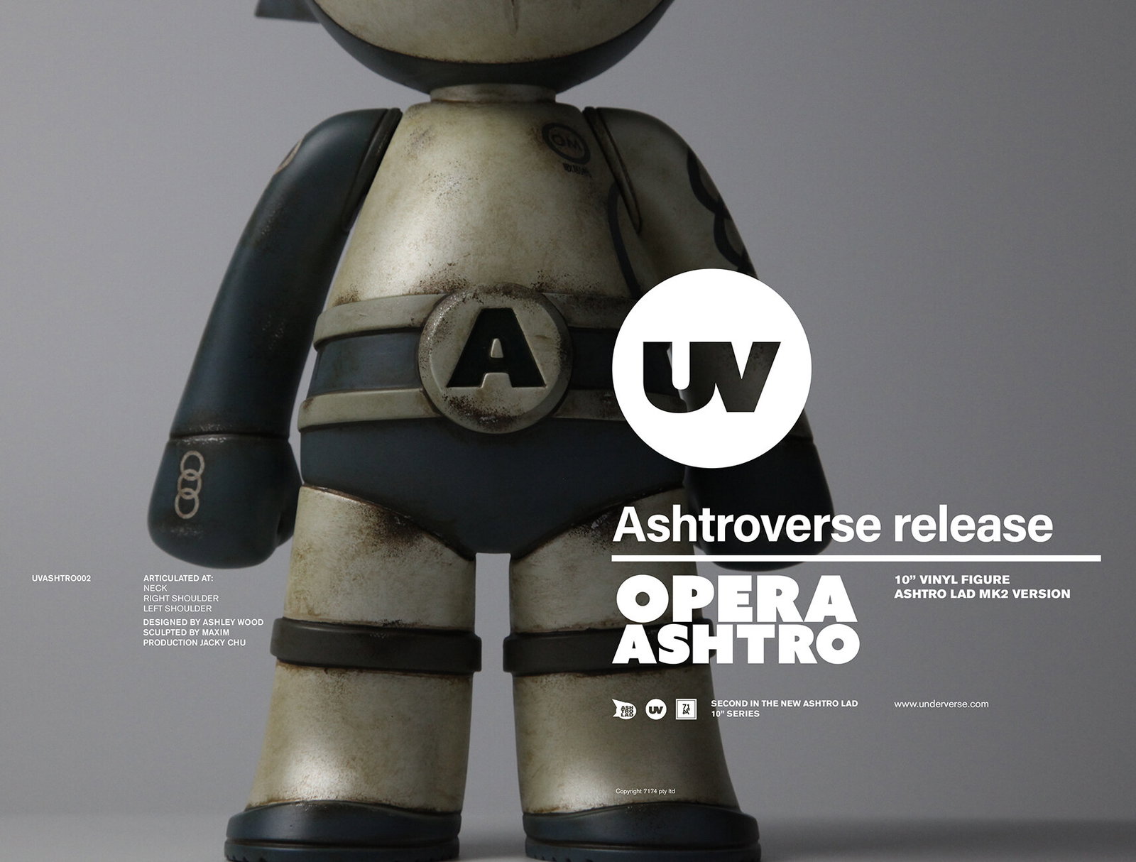 OPERA ASHTRO LAD 10" Vinyl Figure image 5