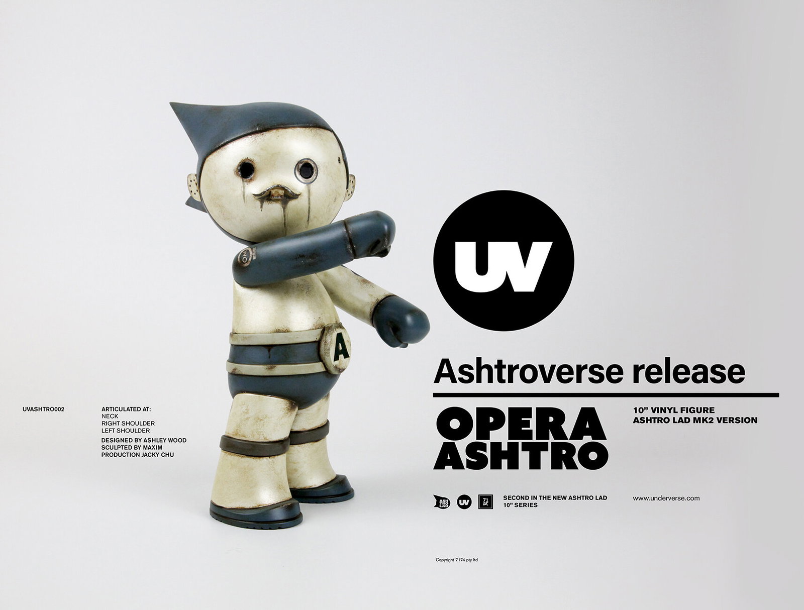 OPERA ASHTRO LAD 10" Vinyl Figure image 6