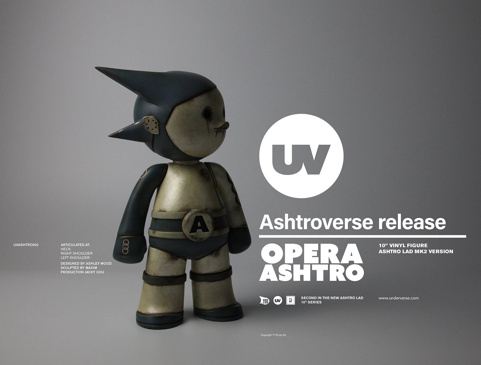 OPERA ASHTRO LAD 10" Vinyl Figure image 7
