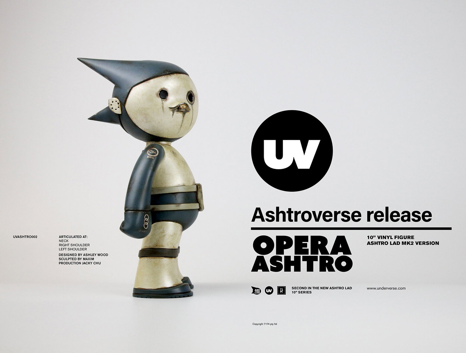 OPERA ASHTRO LAD 10" Vinyl Figure image 8