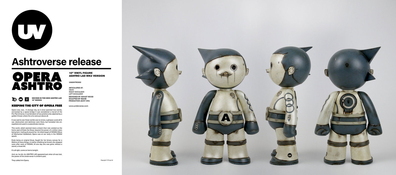 OPERA ASHTRO LAD 10" Vinyl Figure image 9