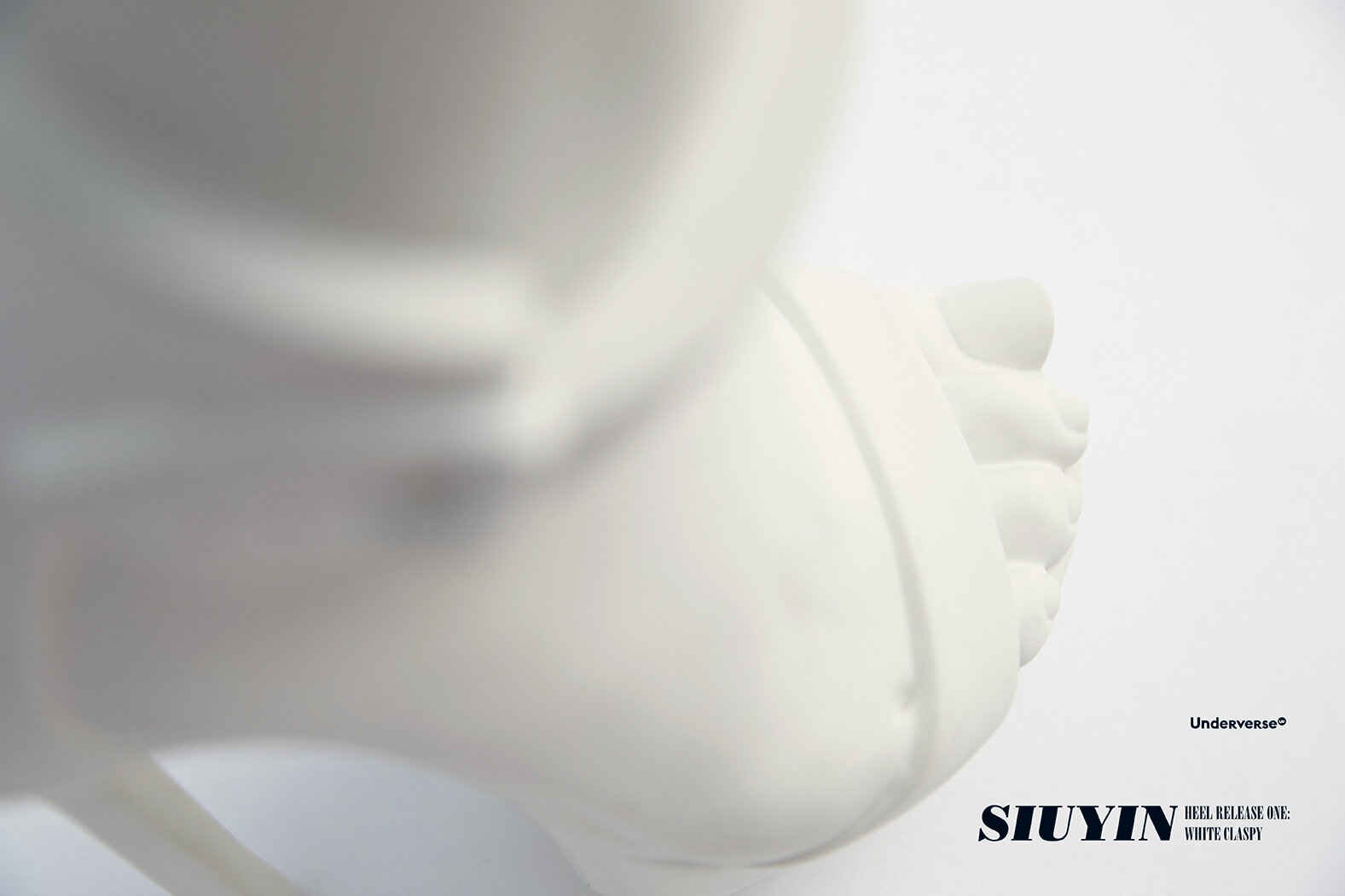 HEEL RELEASE ONE: WHITE CLASPY image 3