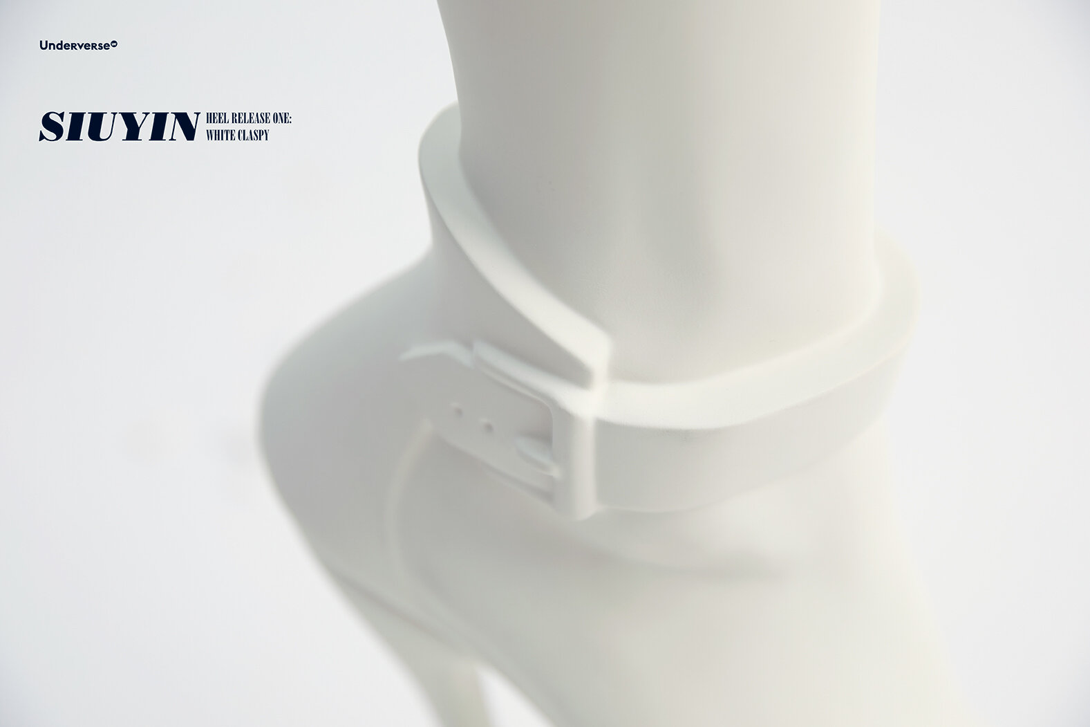HEEL RELEASE ONE: WHITE CLASPY image 4