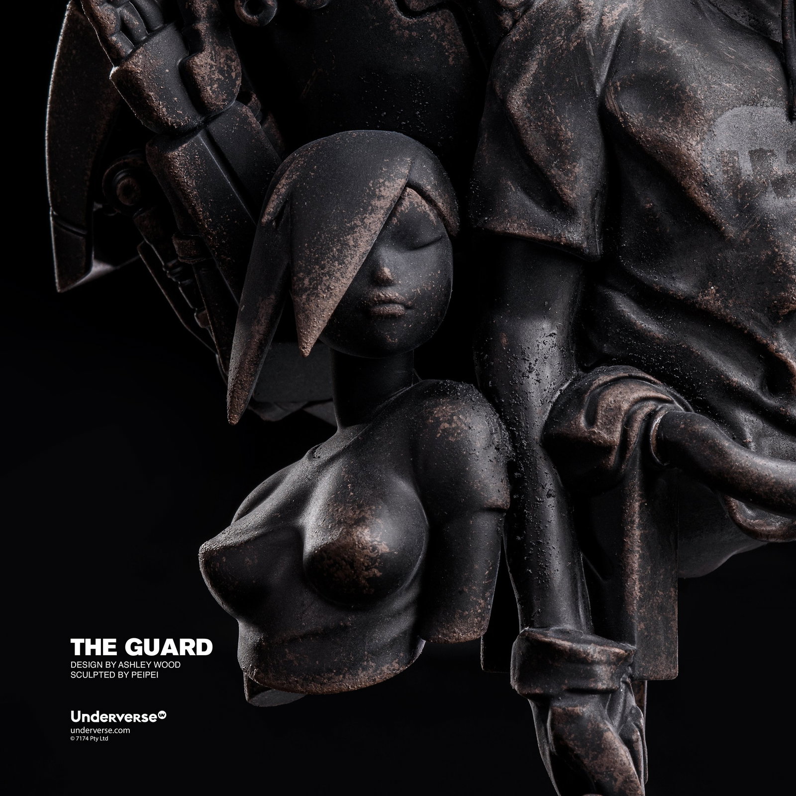 THE GUARD Collectible Statue image 3