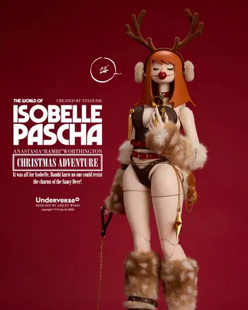 CHRISTMAS ADVENTURE BAMBI 24" Limited Edition