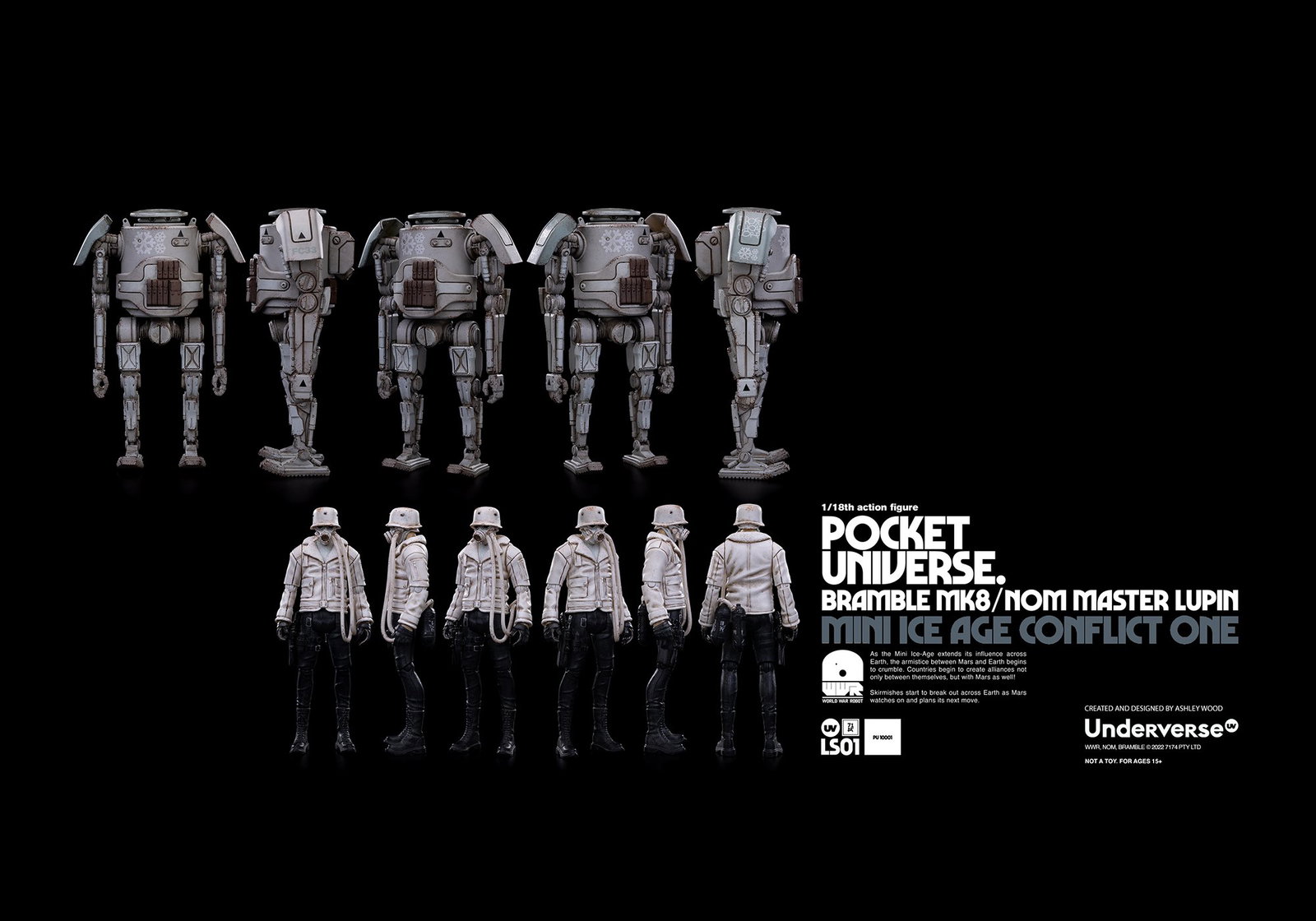 MINI ICE AGE CONFLICT ONE LIMITED EDITION SET image 4
