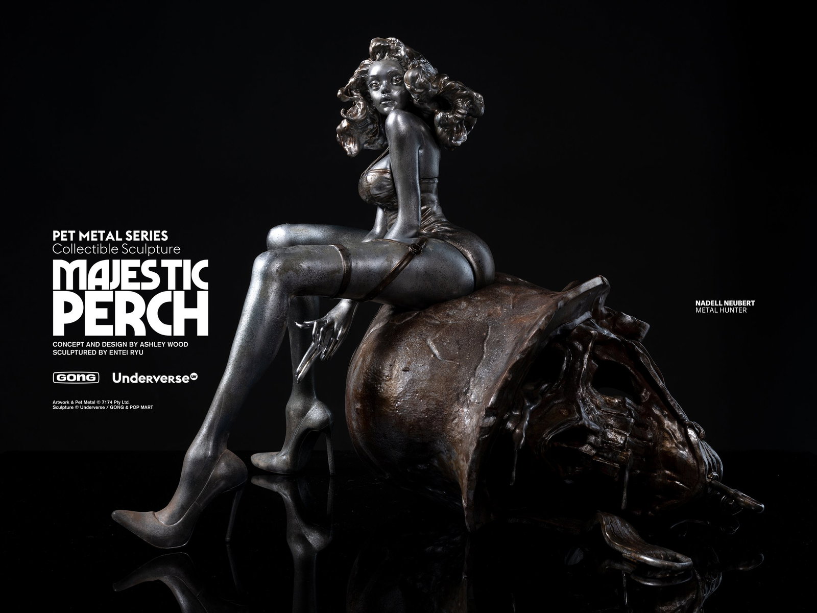 PET METAL SERIES Collectible Statue MAJESTIC PERCH image 1