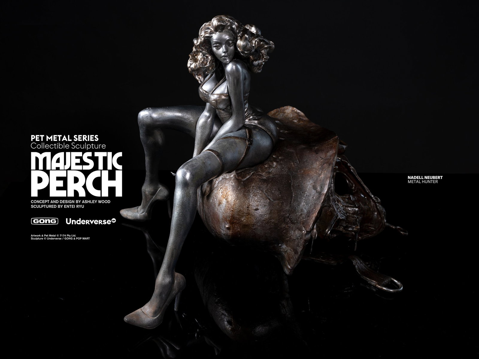 PET METAL SERIES Collectible Statue MAJESTIC PERCH image 3