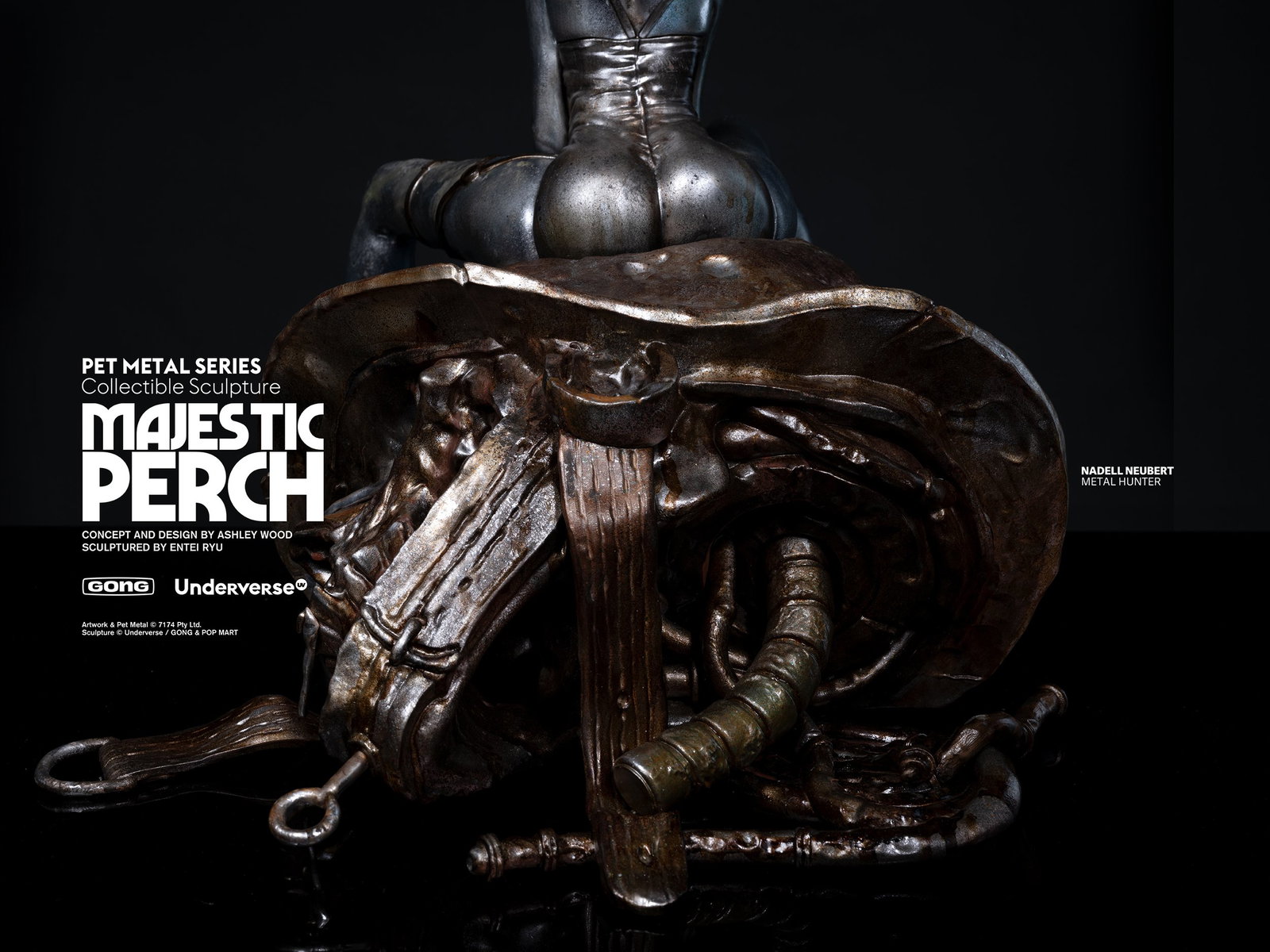 PET METAL SERIES Collectible Statue MAJESTIC PERCH image 4