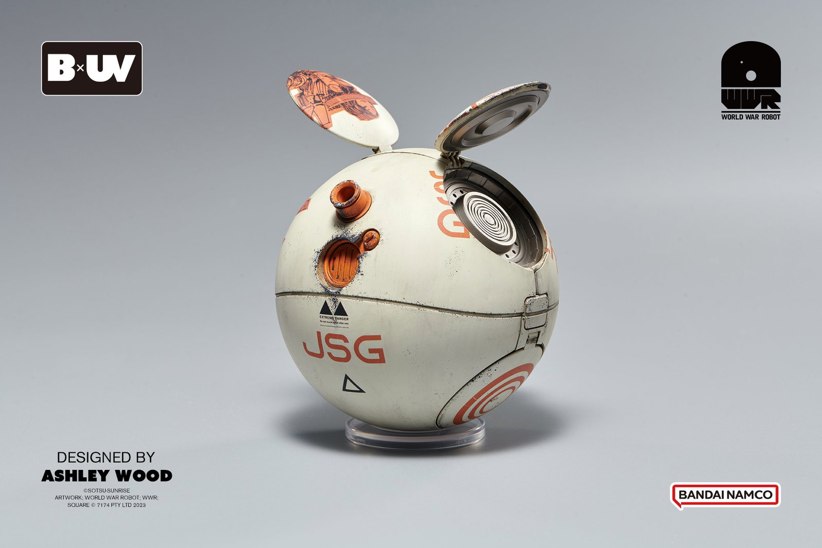 Bandai x Underverse Series BIG SQUARO (Mobile Suit Gundam HARO x World War Robot Square) image 4