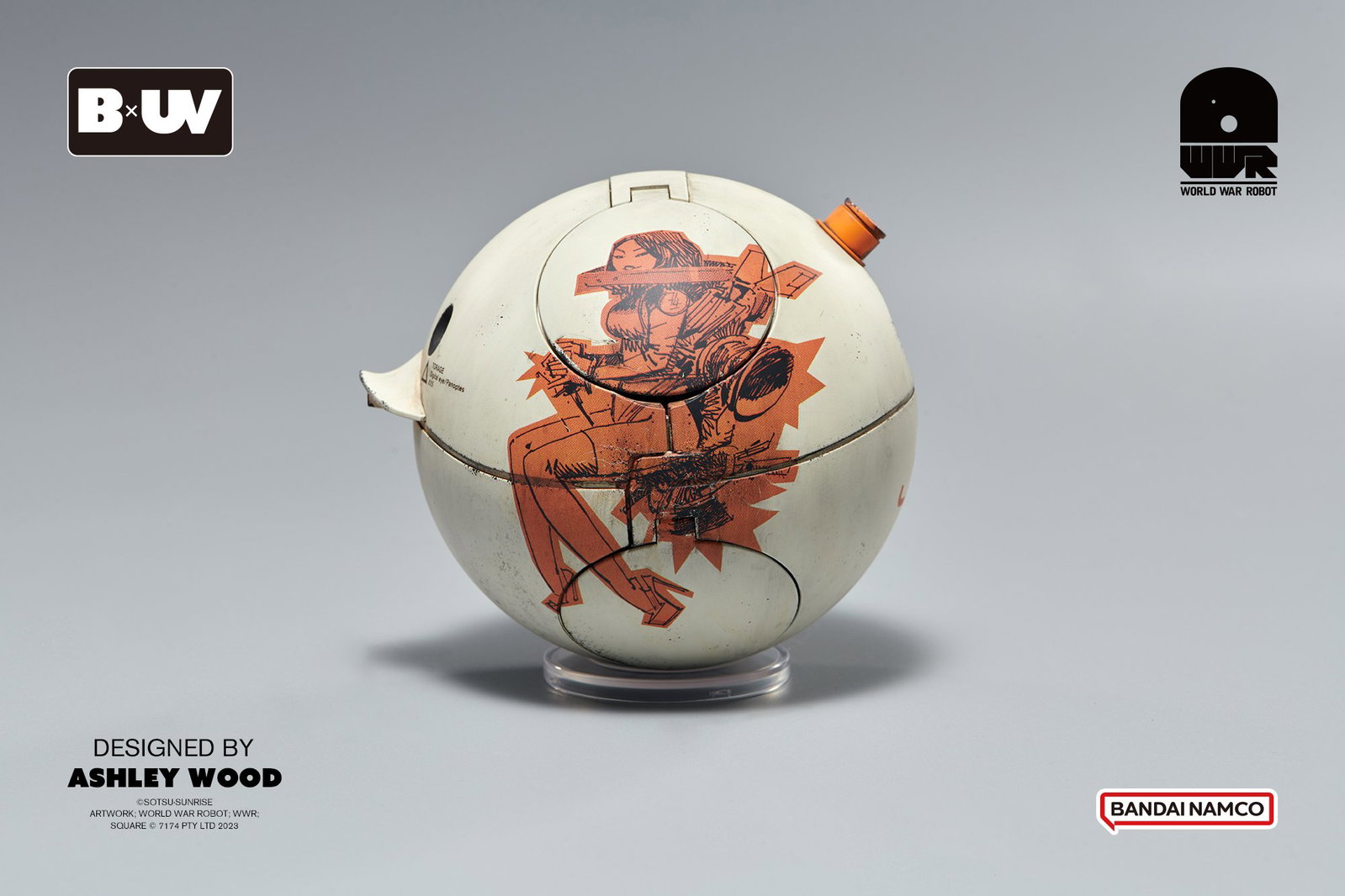 Bandai x Underverse Series BIG SQUARO (Mobile Suit Gundam HARO x World War Robot Square) image 5