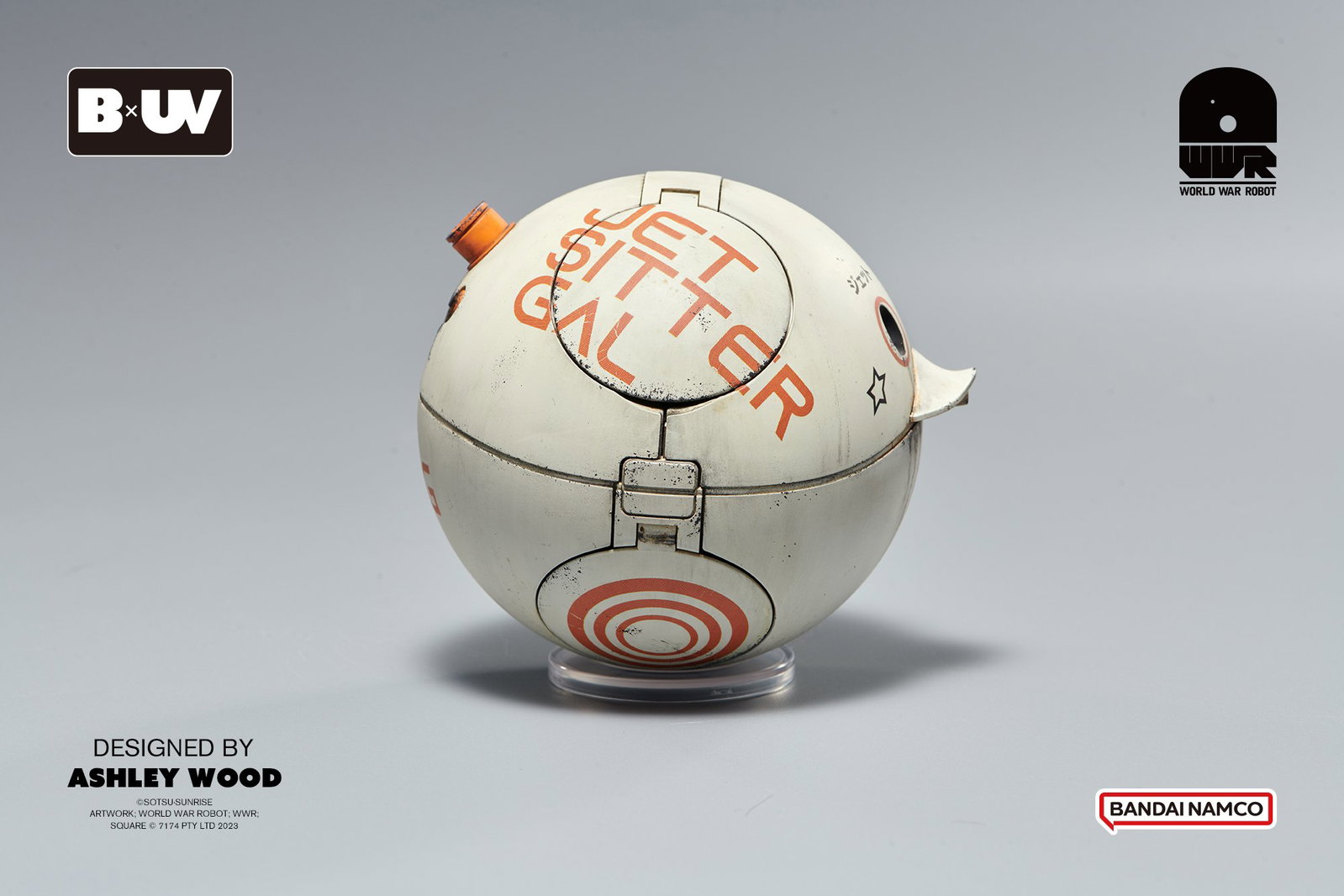 Bandai x Underverse Series BIG SQUARO (Mobile Suit Gundam HARO x World War Robot Square) image 6
