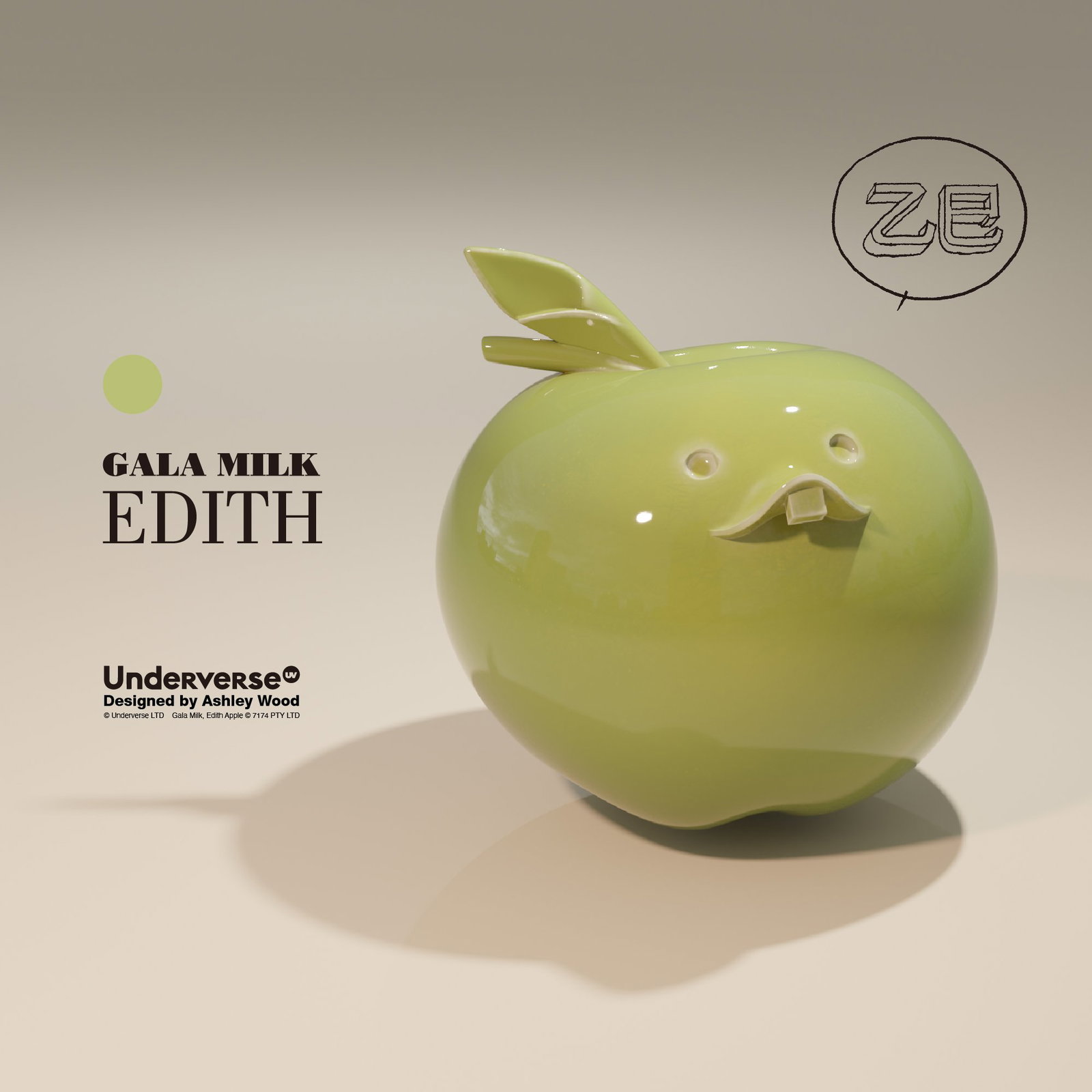 GALA MILK EDITH APPLE (Green Edition) PRE-MADE image 2