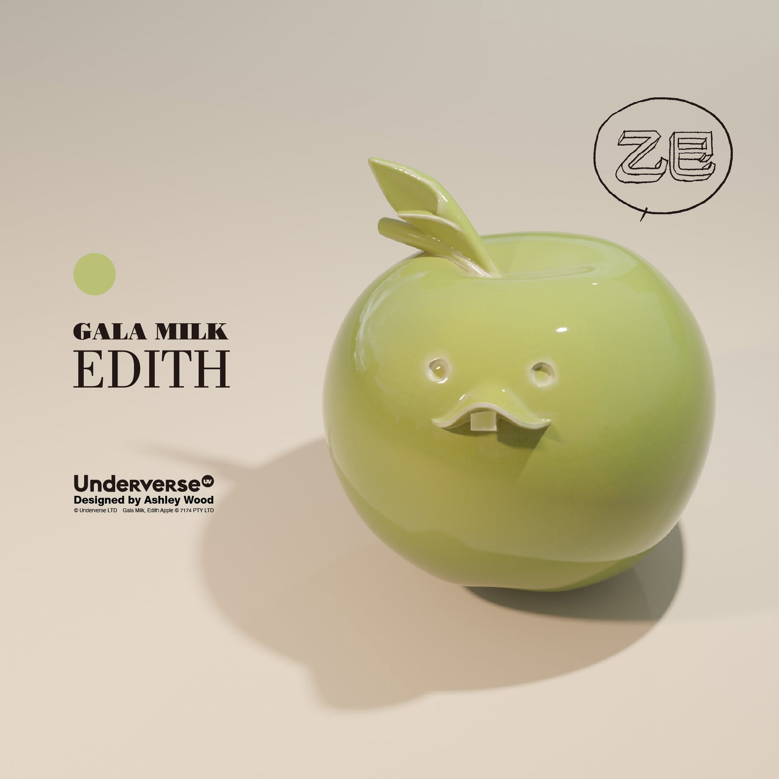 GALA MILK EDITH APPLE (Green Edition) PRE-MADE image 4