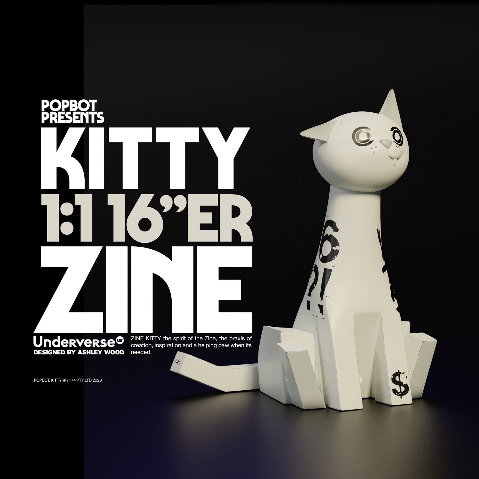 POPBOT Presents: ZINE KITTY 1:1 16"ER image 3